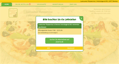 Desktop Screenshot of luessumer-pizzaservice.de